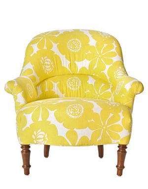 Floral fancy - www.myLusciousLife.com -yellow-chair.jpg